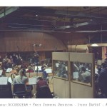 Accordzéâm et le Paris Scoring Orchestra au studio Davout (photo Anaëlle Trum.K)